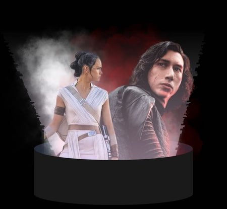 Rey Vs Kylo Ren - Theory Sabers