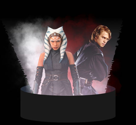 Anakin and Ahsoka