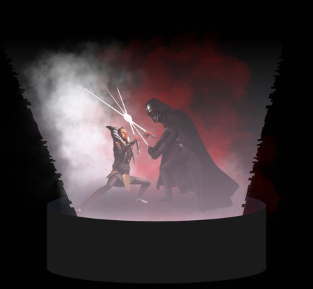 Ahsoka vs Vader - Theory Sabers
