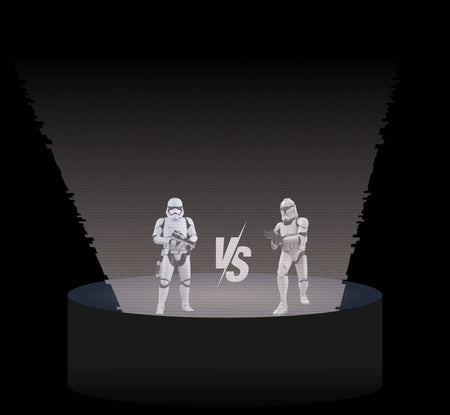 Clone Troopers vs Stormtroopers - Theory Sabers