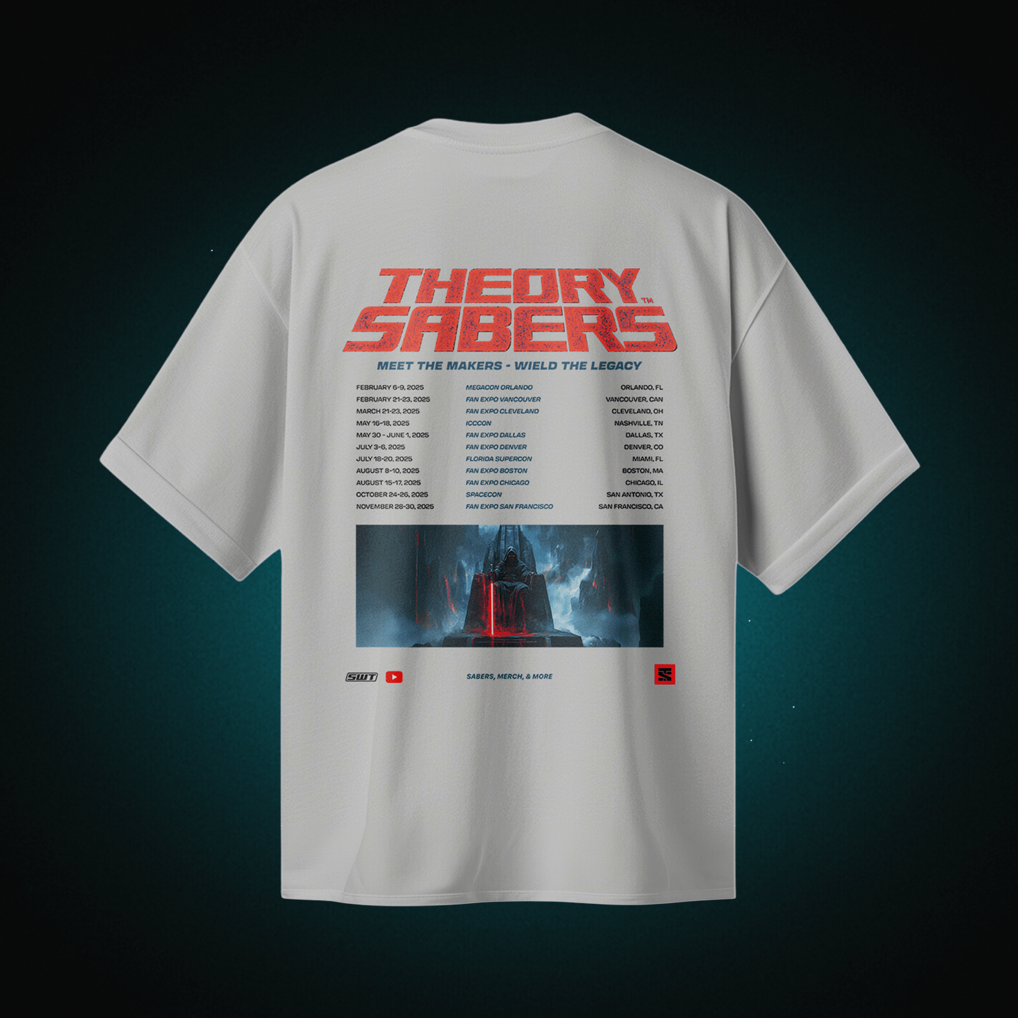 2025 Tour T-Shirt - Theory Sabers™