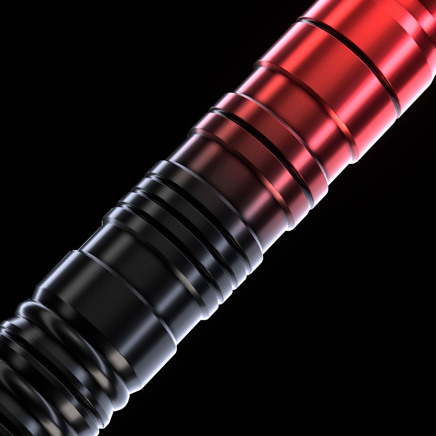 Gradient Saber Black-Red - A05