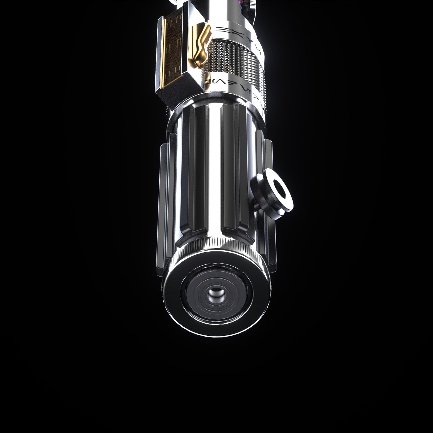 Fallen Knight Silver (Exposed Spinning Crystals)