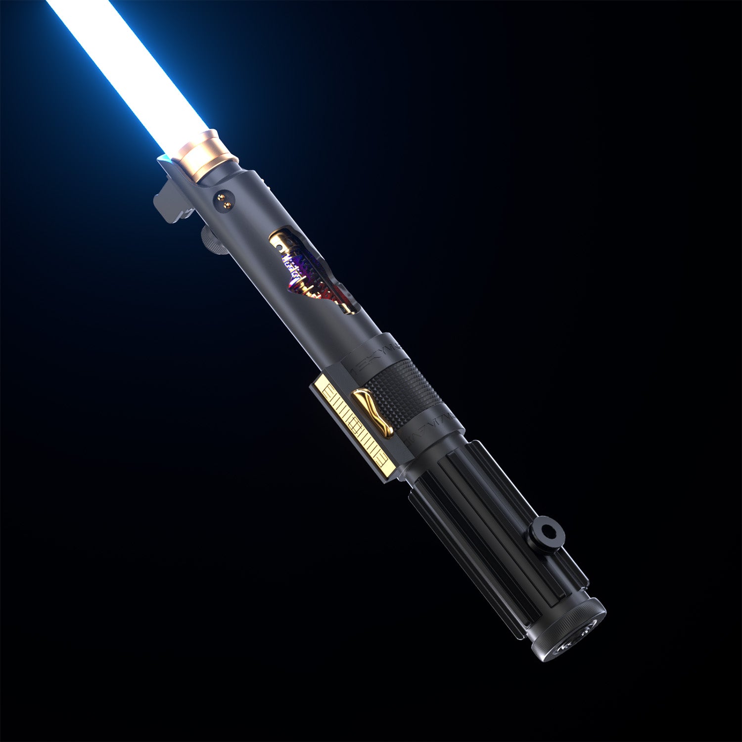 Fallen Knight Black (Exposed Spinning Crystals)