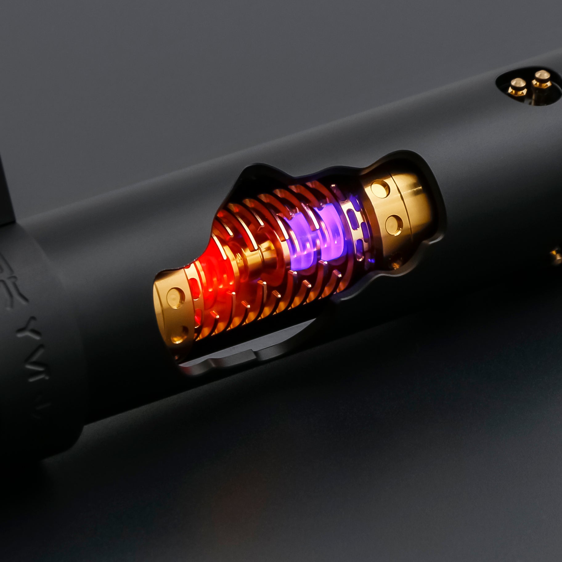 Fallen Knight Black (Exposed Spinning Crystals)