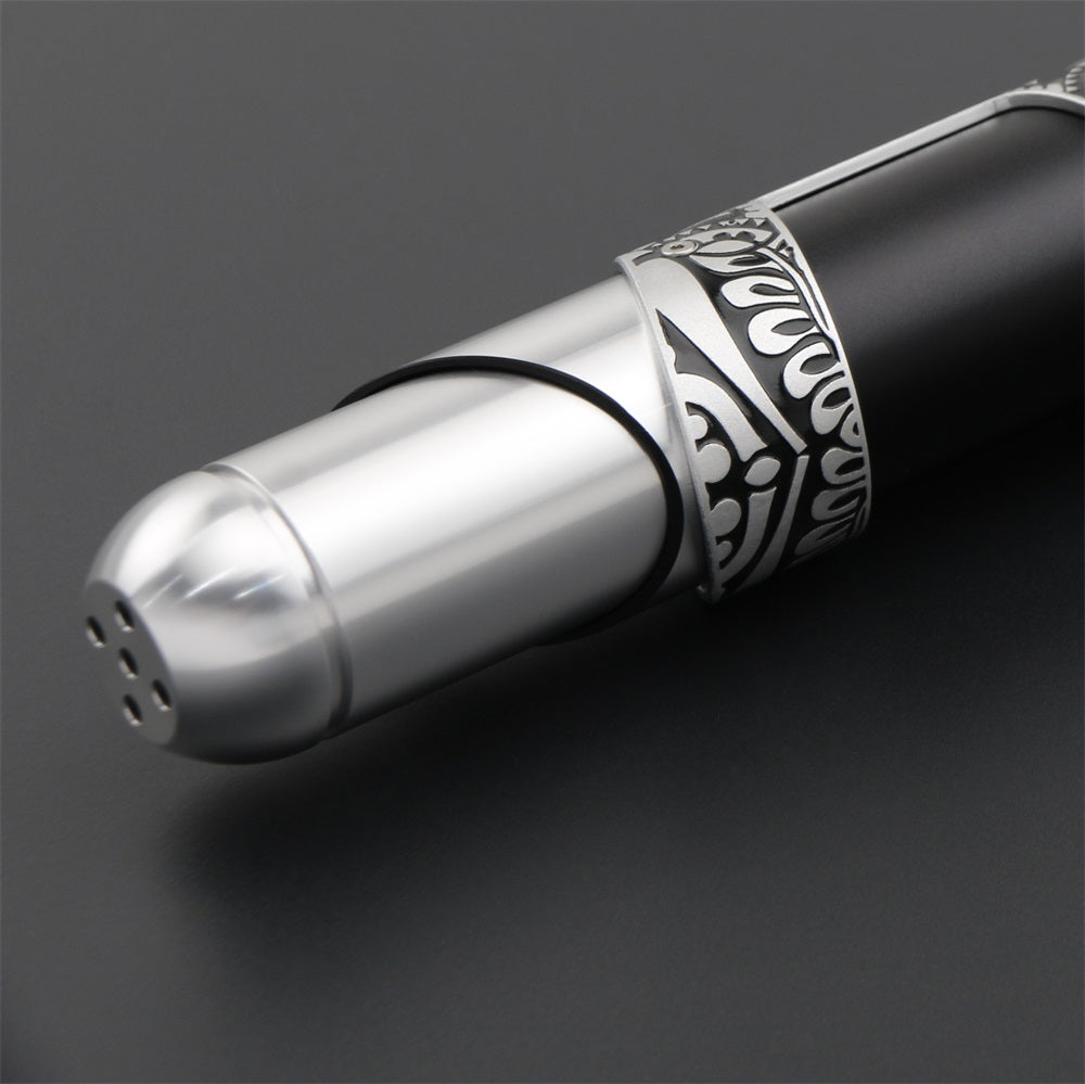 Bullet Floral - Silver-Black