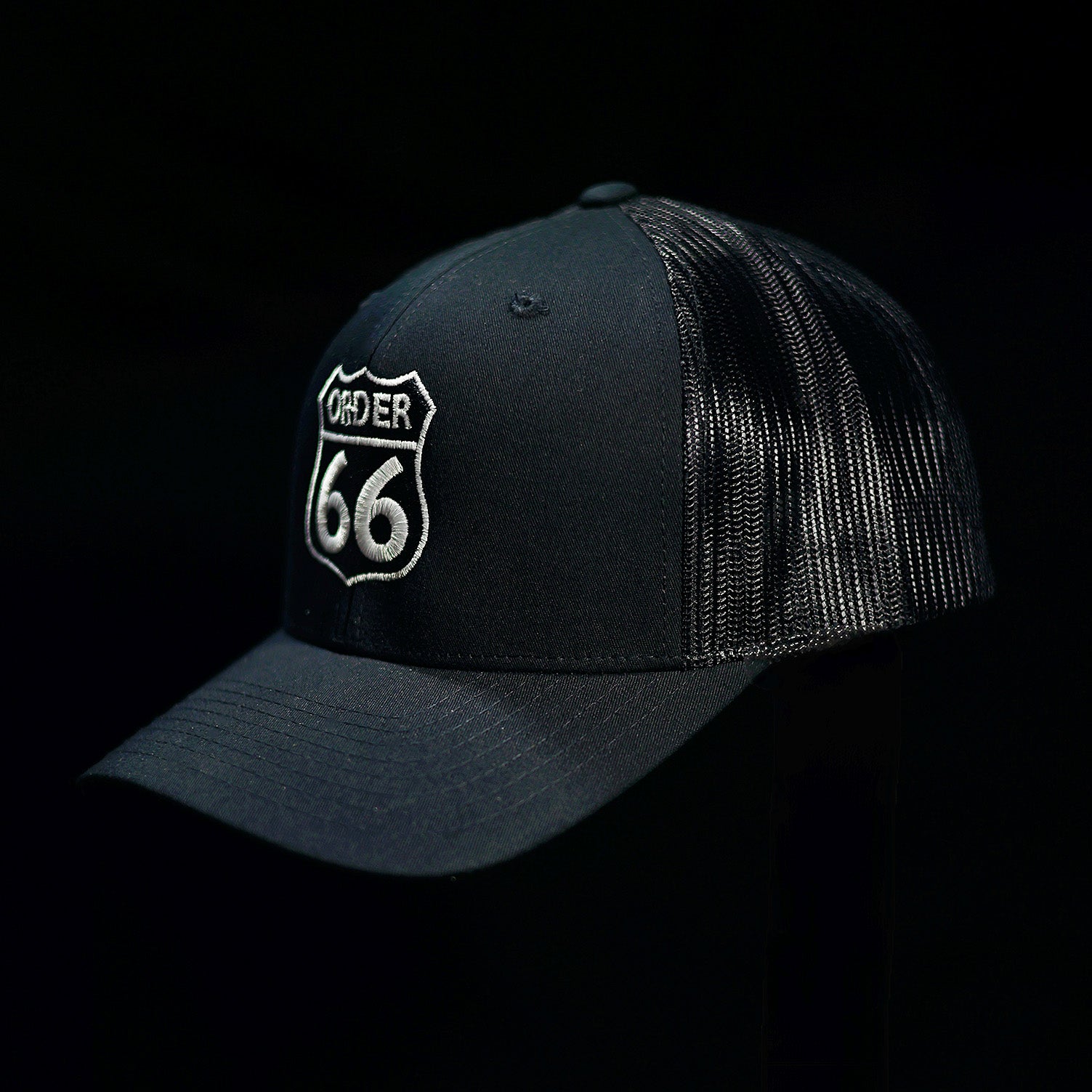 Order 66 Hat Modern with Grey Logo