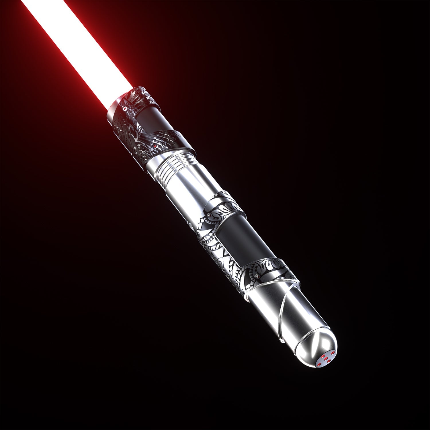 Bullet Floral - Silver-Black - Theory Sabers