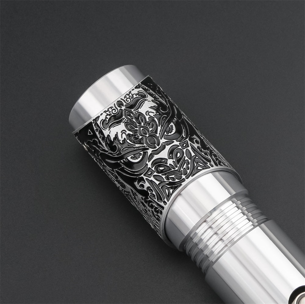 Bullet Floral - Silver - Black - Theory Sabers