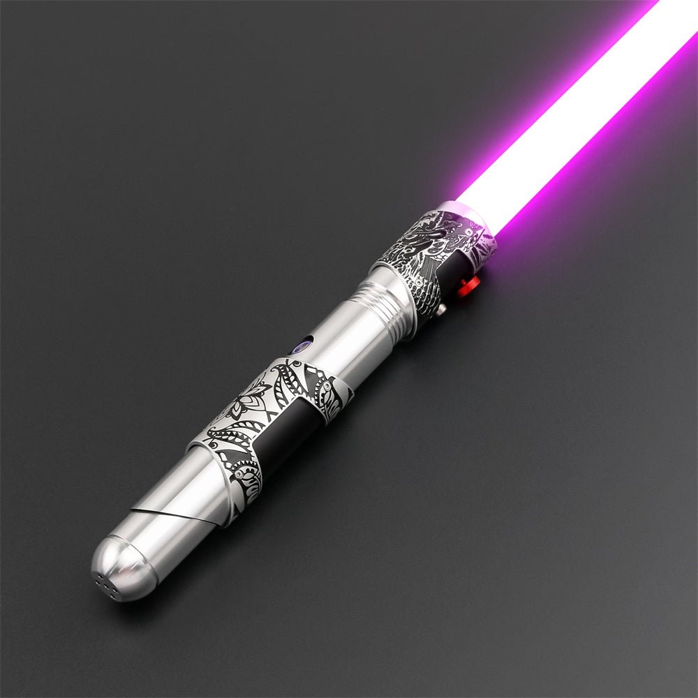 Bullet Floral - Silver - Black - Theory Sabers
