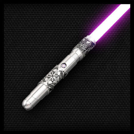Bullet Floral - Silver - Black - Theory Sabers