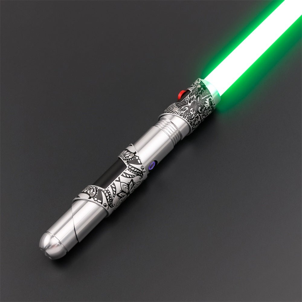 Bullet Floral - Silver - Black - Theory Sabers