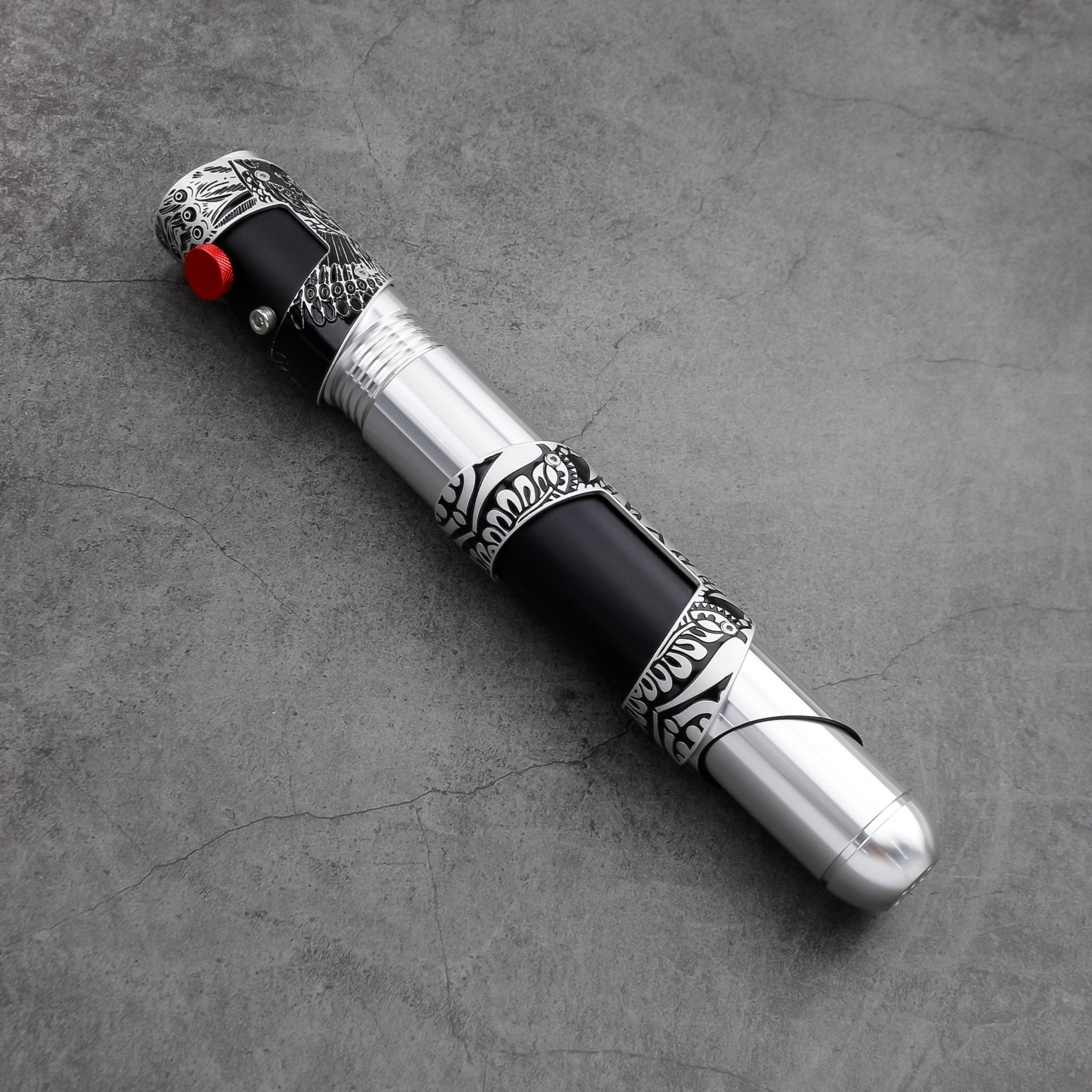 Bullet Floral - Silver - Black - Theory Sabers