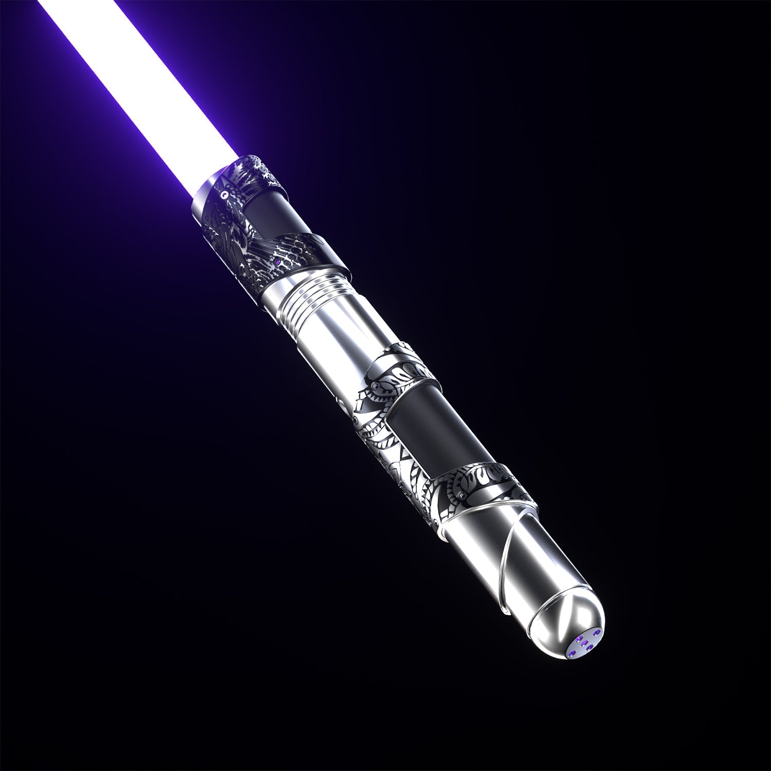 Bullet Floral - Silver-Black - Theory Sabers