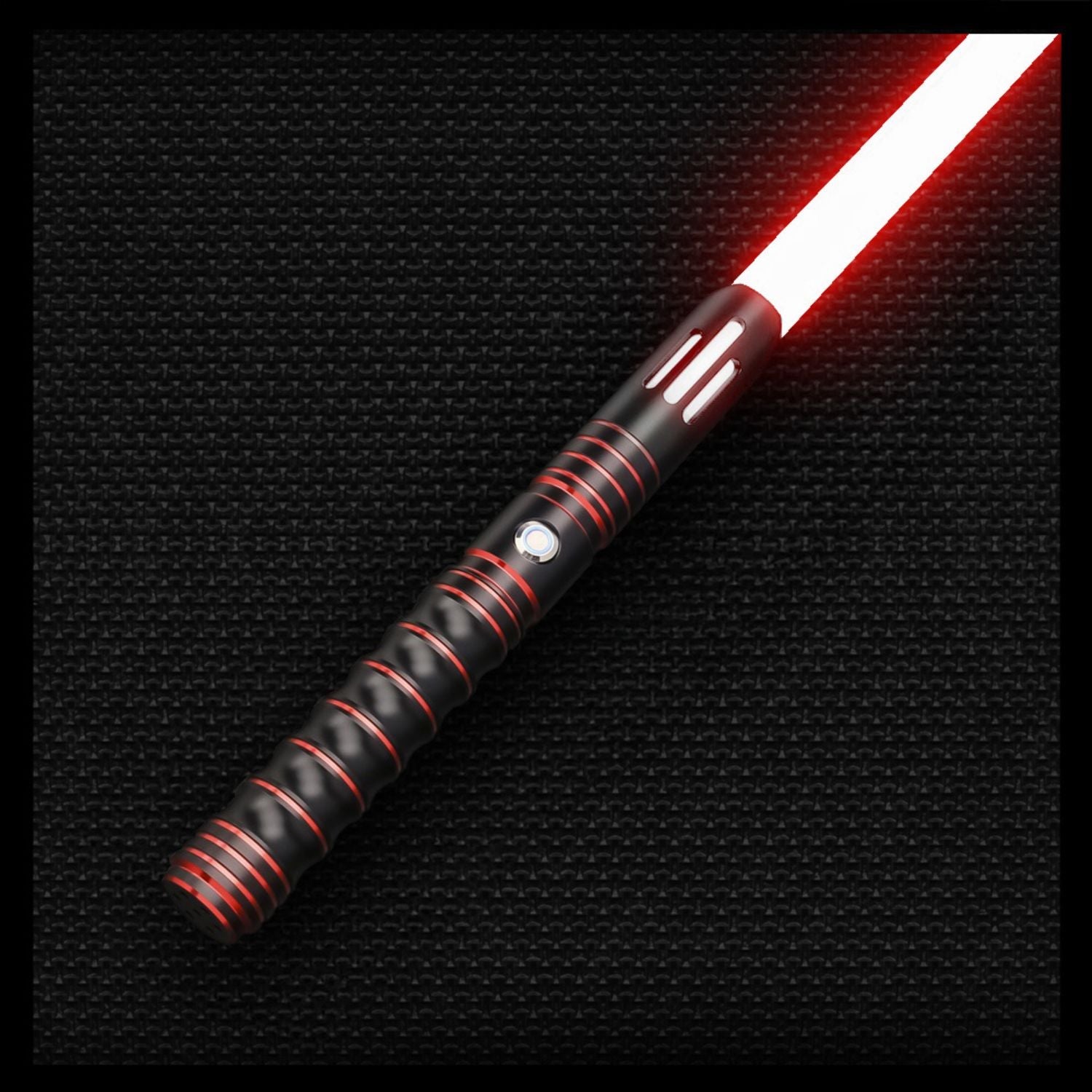 超カッコいいライトサーベル レッドブラック Amazon.com: Luke's 2nd Saber (The Knight VI) by SaberX, Xenopixel 個人装備