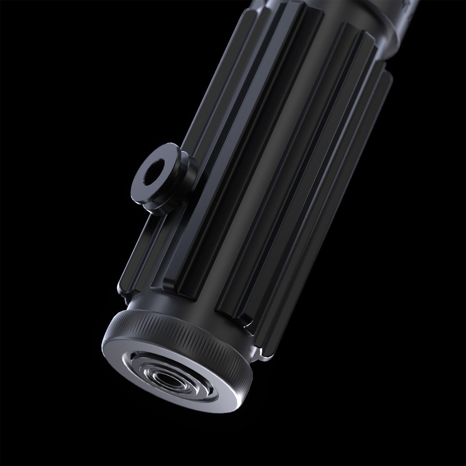 Fallen Knight Black (Exposed Spinning Crystals) - Theory Sabers