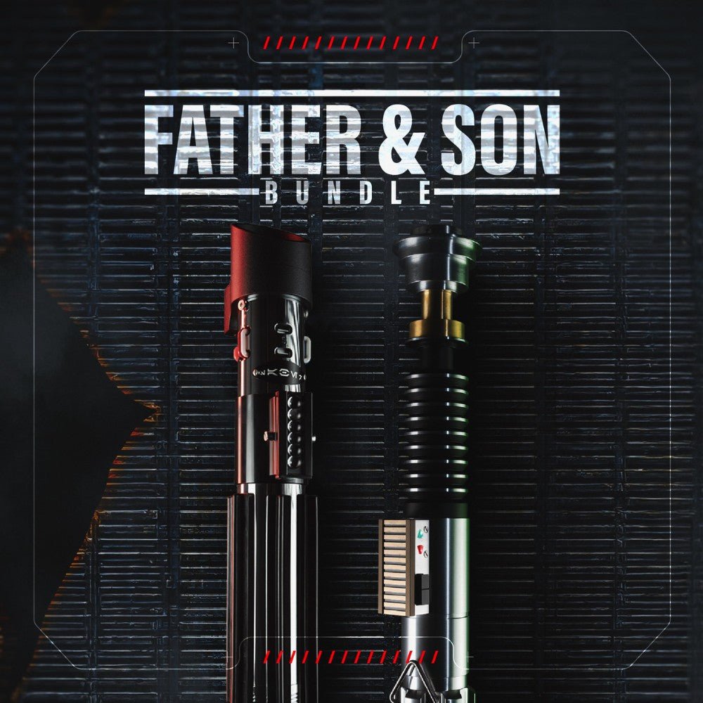 Father and Son Bundle - Dark Lord and Prodigal Son ROTJ - Theory Sabers