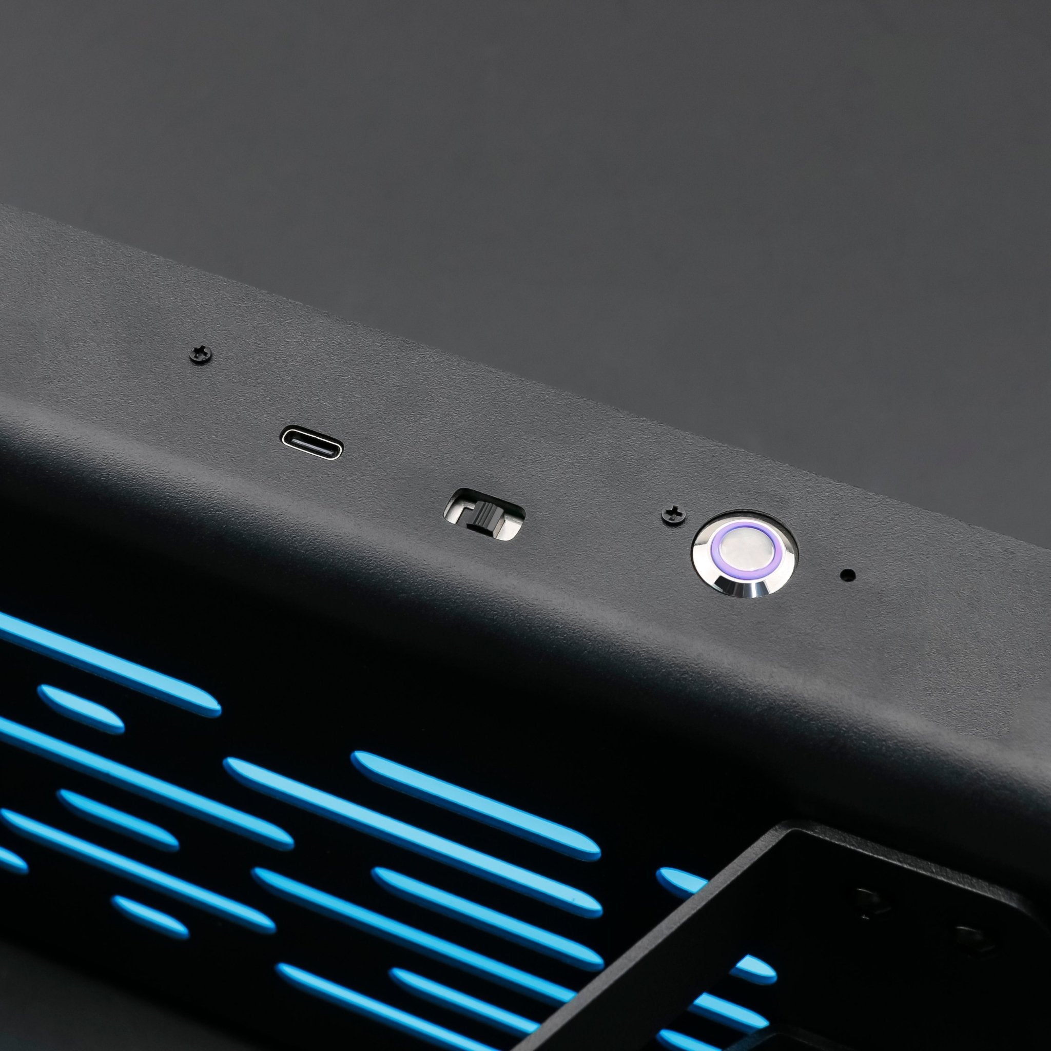 Light Up Metal Triple Saber Stand Display (Holds 3 Sabers RGB) - Theory Sabers