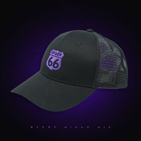 Order 66 Hat Classic with Purple Logo - Theory Sabers