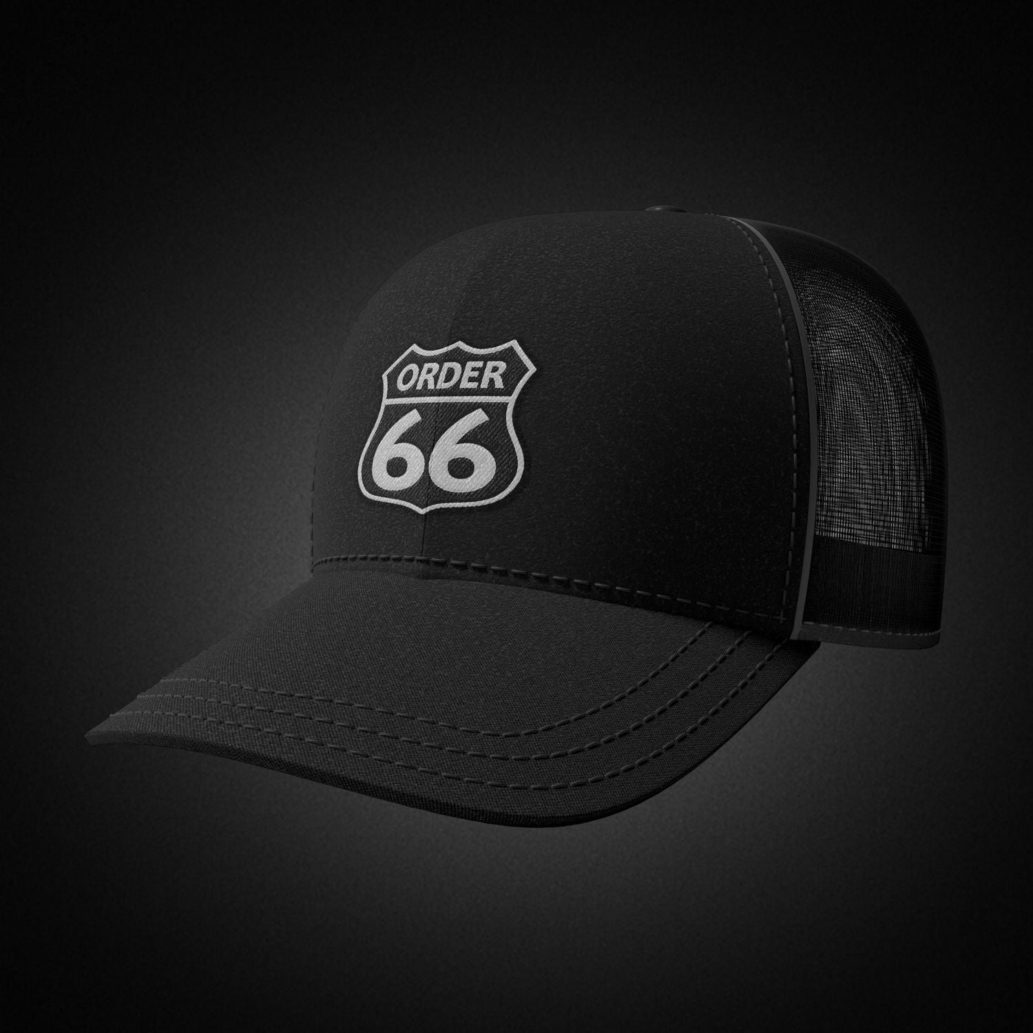 Order 66 Hat Modern with Grey Logo - Theory Sabers