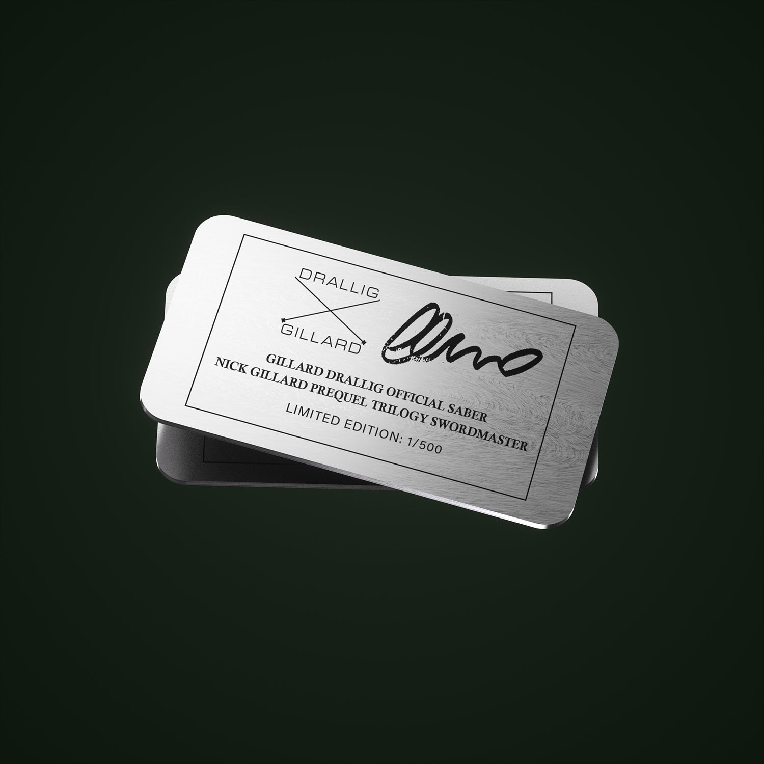 Nick Gillard Stunt Carbon Fiber Saber