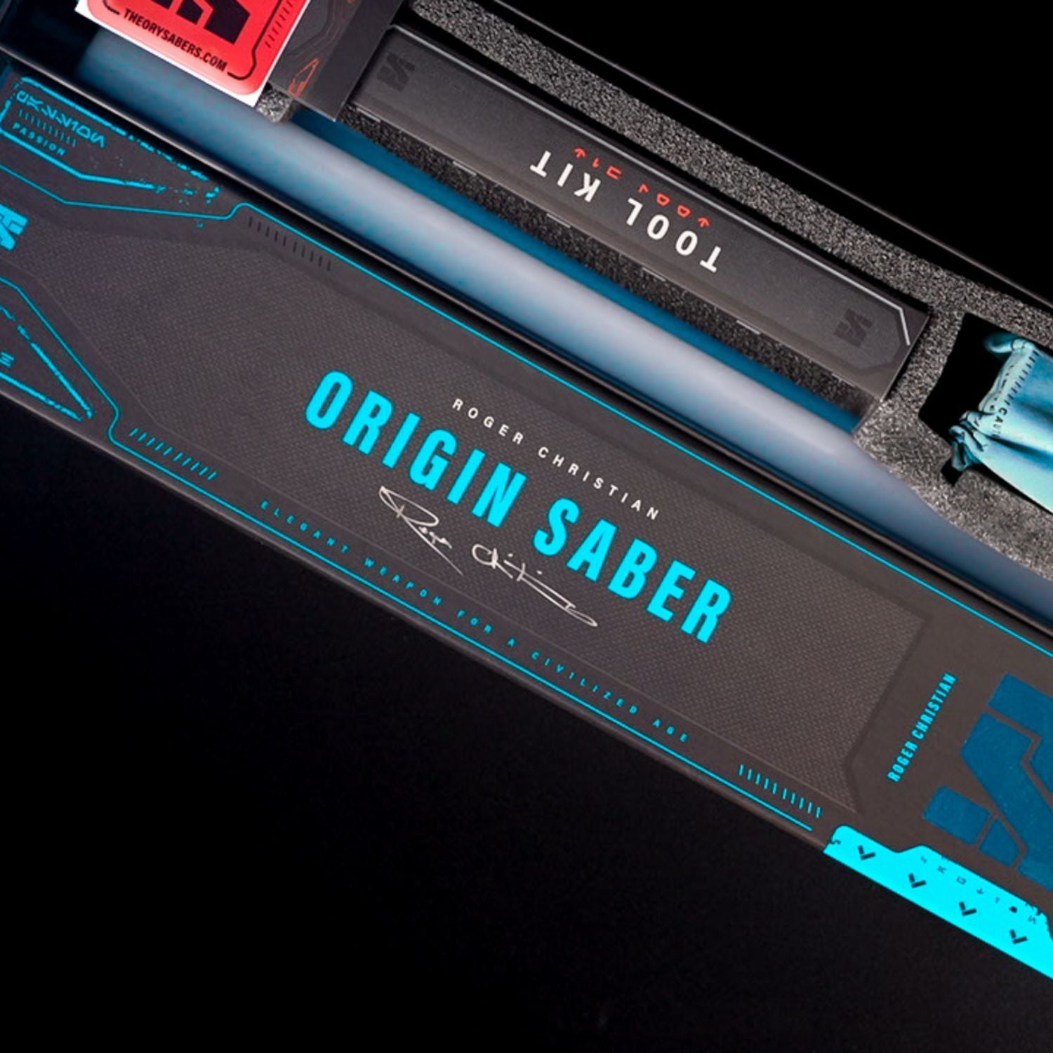 Roger Christian ORIGIN Saber IV - Limited Edition - Signature Series - Theory Sabers