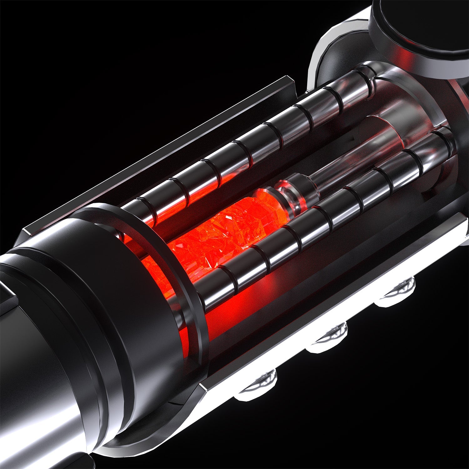The Apprentice (Exposed Crystal) - Theory Sabers