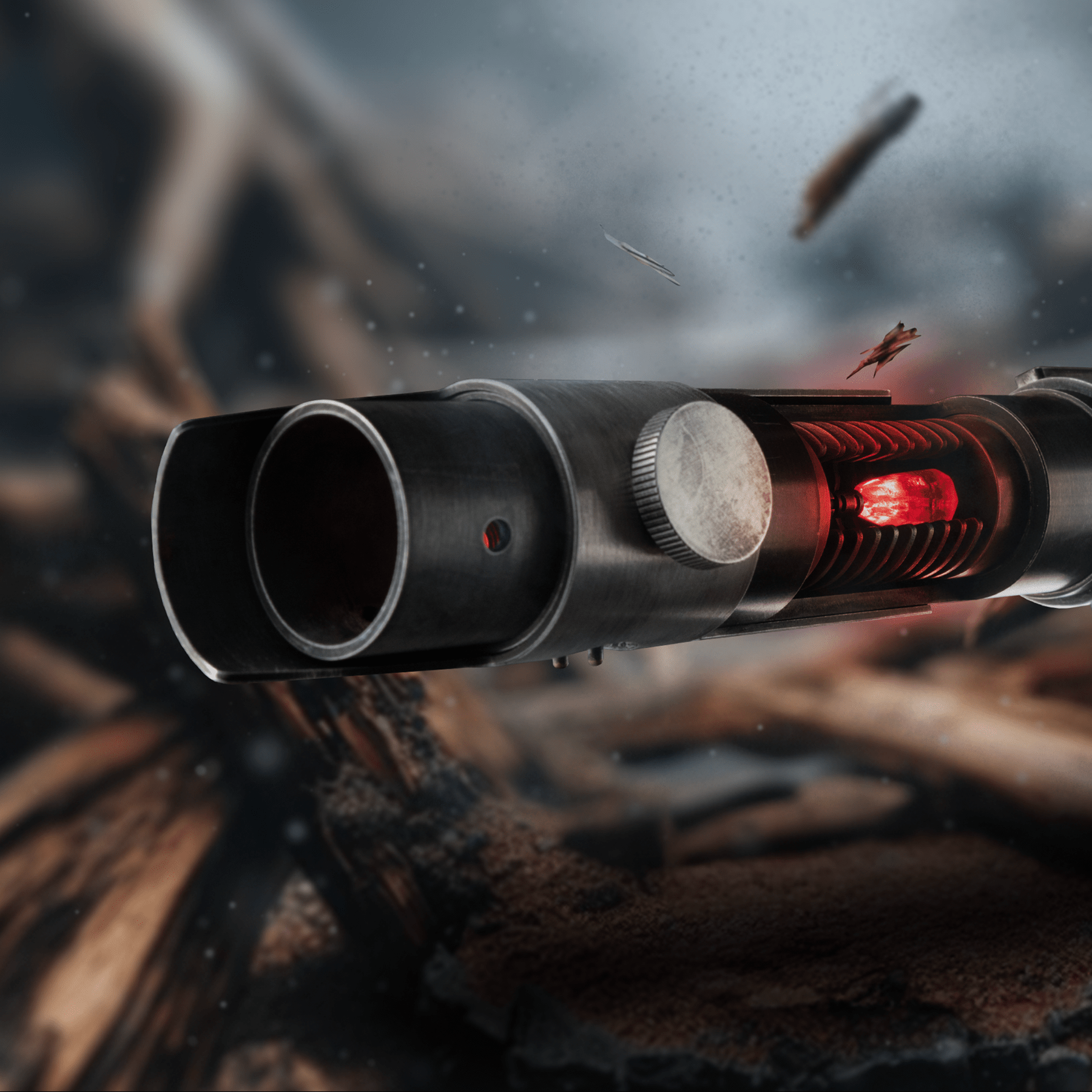 The Apprentice (Weathered + visible Crystal) SK1 - Theory Sabers