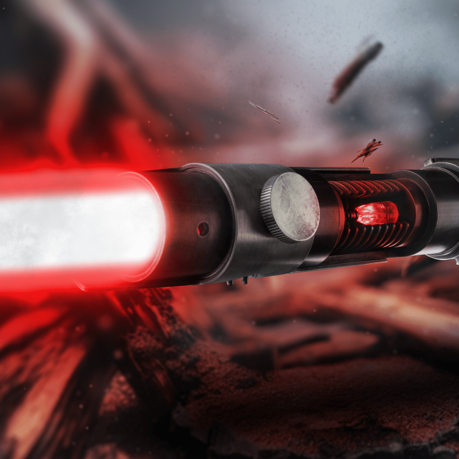 The Apprentice (Weathered + visible Crystal) SK1 - Theory Sabers