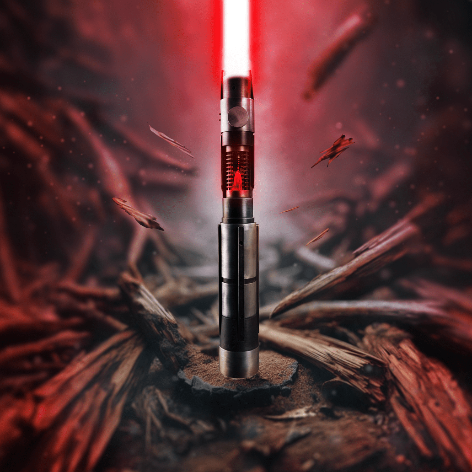 The Apprentice (Weathered + visible Crystal) SK1 - Theory Sabers