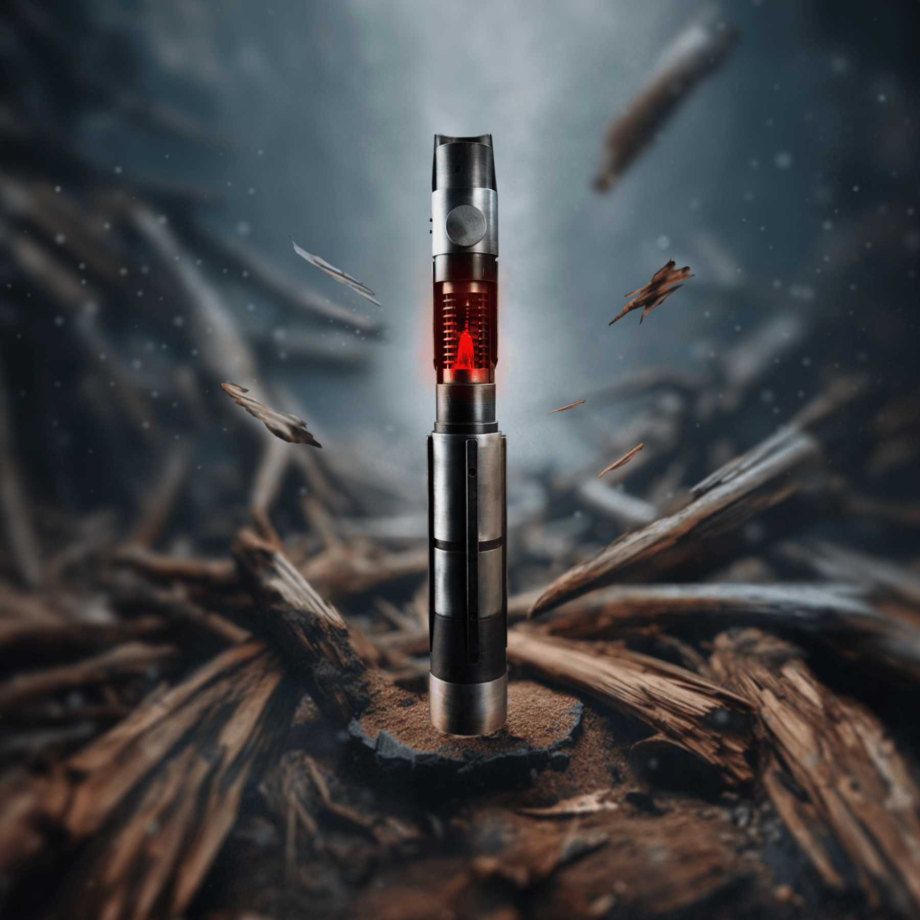 The Apprentice (Weathered + visible Crystal) SK1 - Theory Sabers