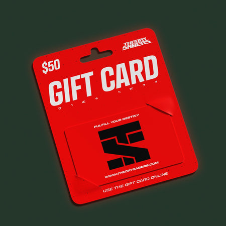 Theory Sabers Gift Card - Theory Sabers