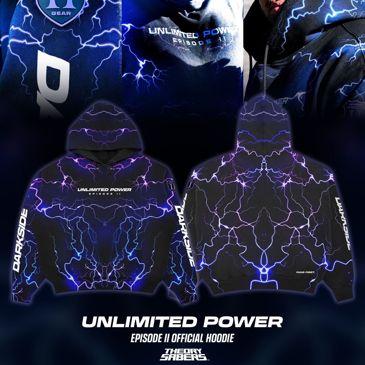 Unlimited Power Episode II Hoodie - Theory Sabers